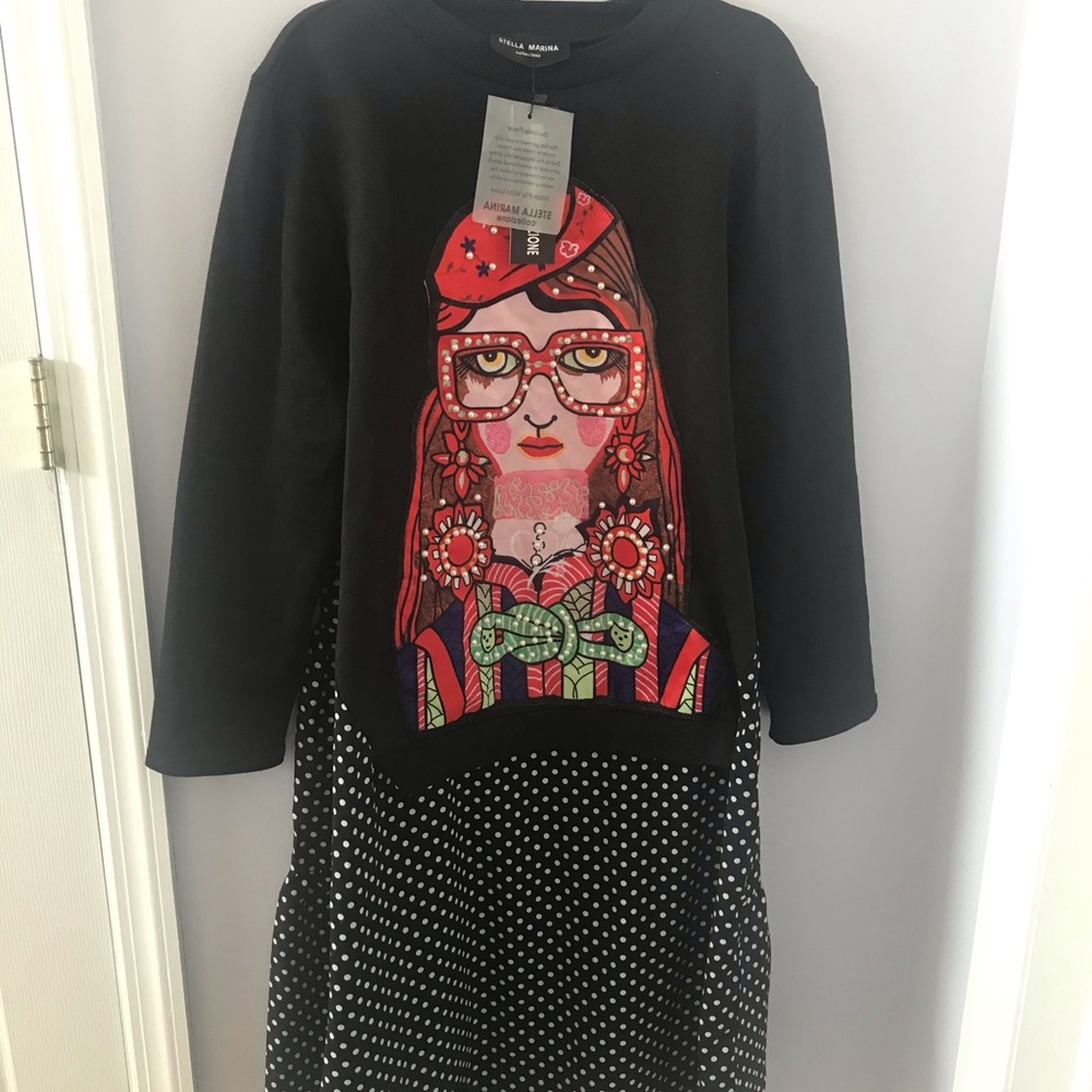 NWT- STELLA MARINA COLLEZIONE dress